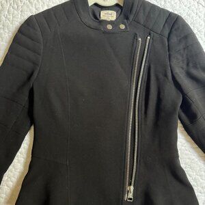 Aritzia Black Moto Jacket